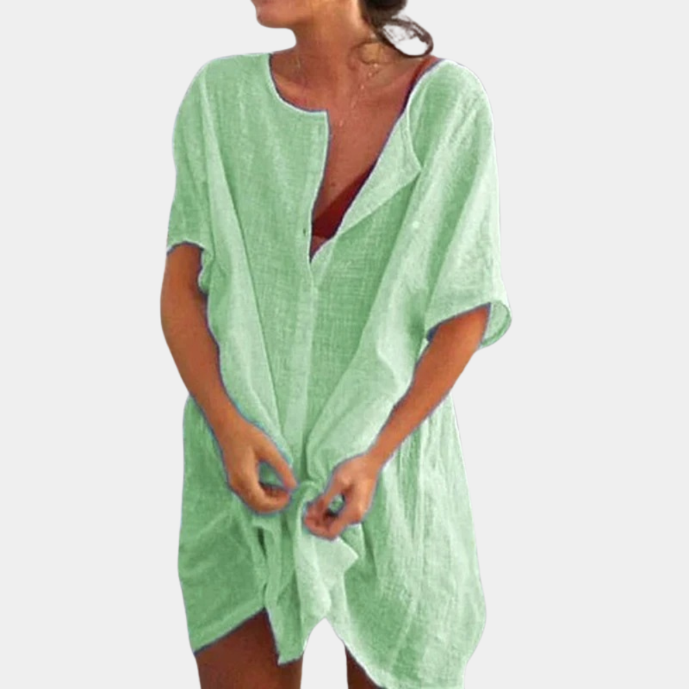 Robe Chemise Aérée pour Femme 6