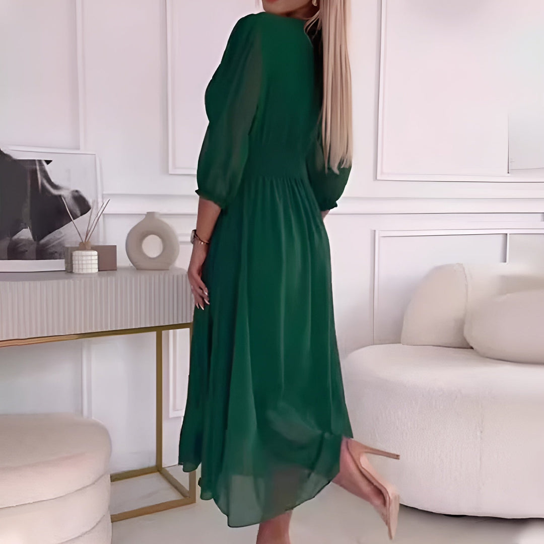 Robe Chiffon Silky Légère pour Femmes Élégante 4