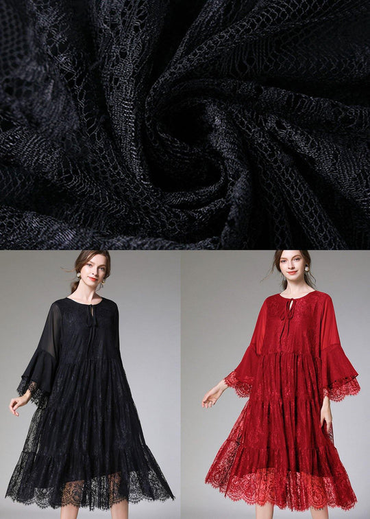 Robe D'été Femme Chic À Manches Évasées 4