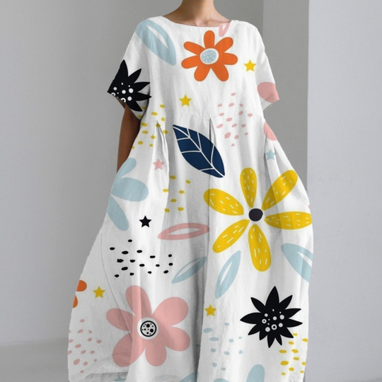 Robe Décontractée Femme Style Tendance 1