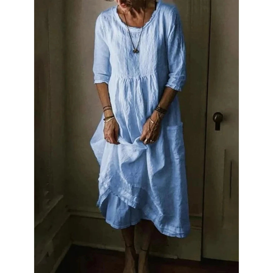 Robe Femme Chic Manches 3/4 3