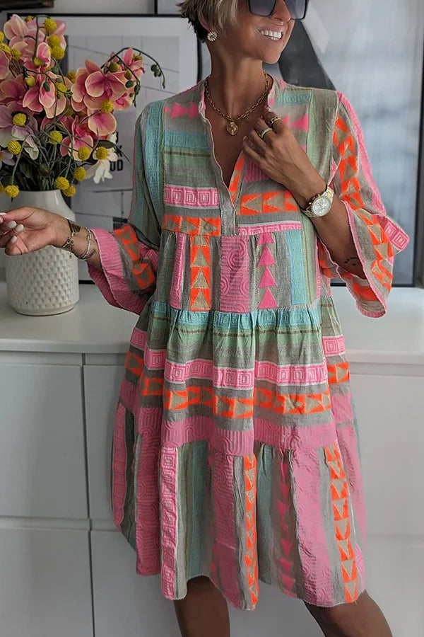 Robe Femme Classique Élégante en Polyester et Viscose pour Soirées et Occasions Spéciales 2