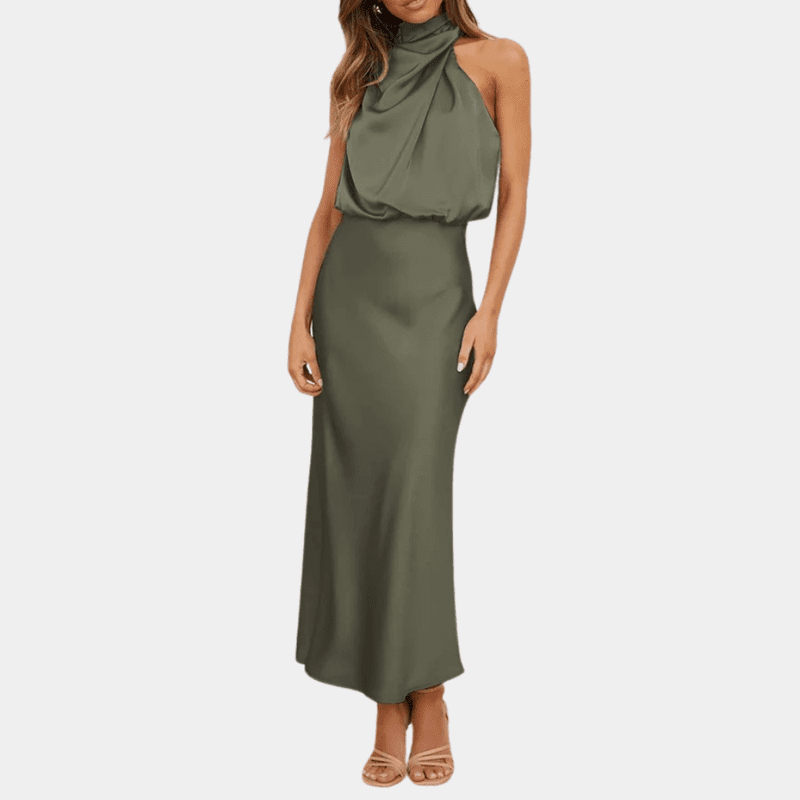 Robe Femme Élégante Confortable en Tissu Respirant 1