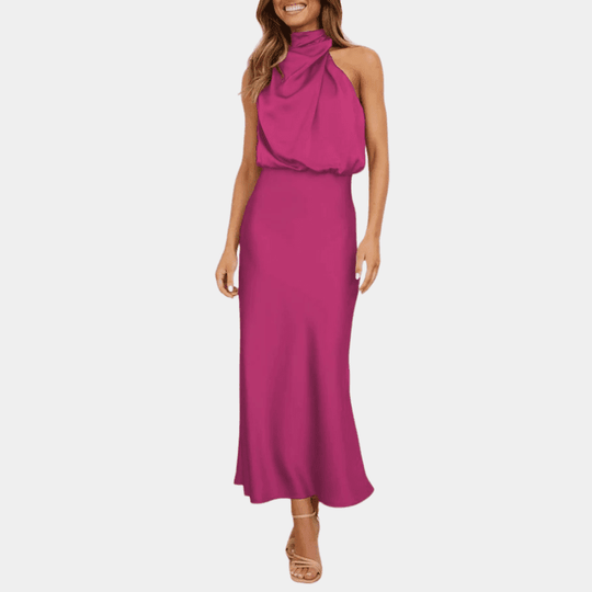 Robe Femme Élégante Confortable en Tissu Respirant 4