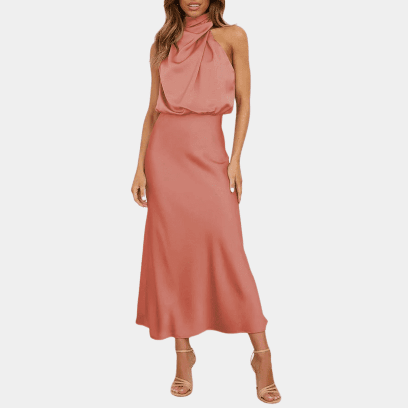 Robe Femme Élégante Confortable en Tissu Respirant 5