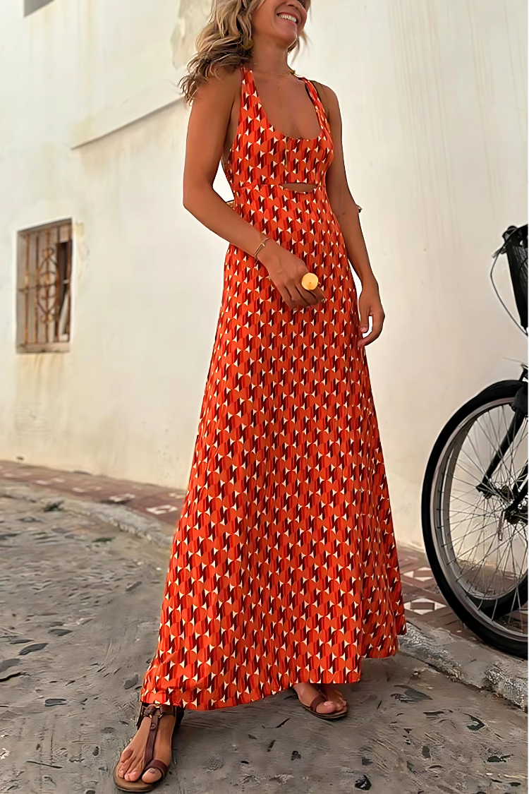 Robe Femme Élégante Longue en Tissu Léger pour Soirée 5