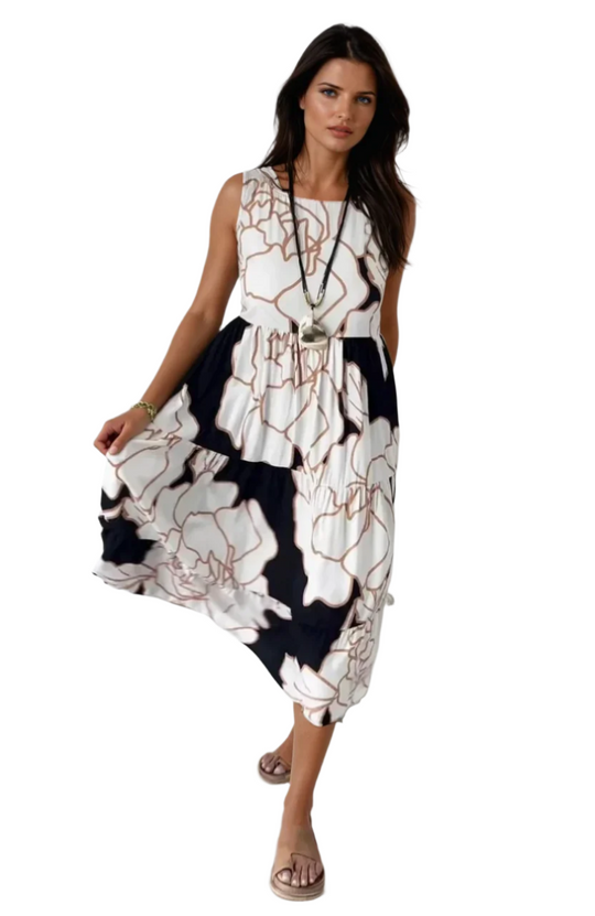 Robe Femme Imprimé Floral Élégante 0