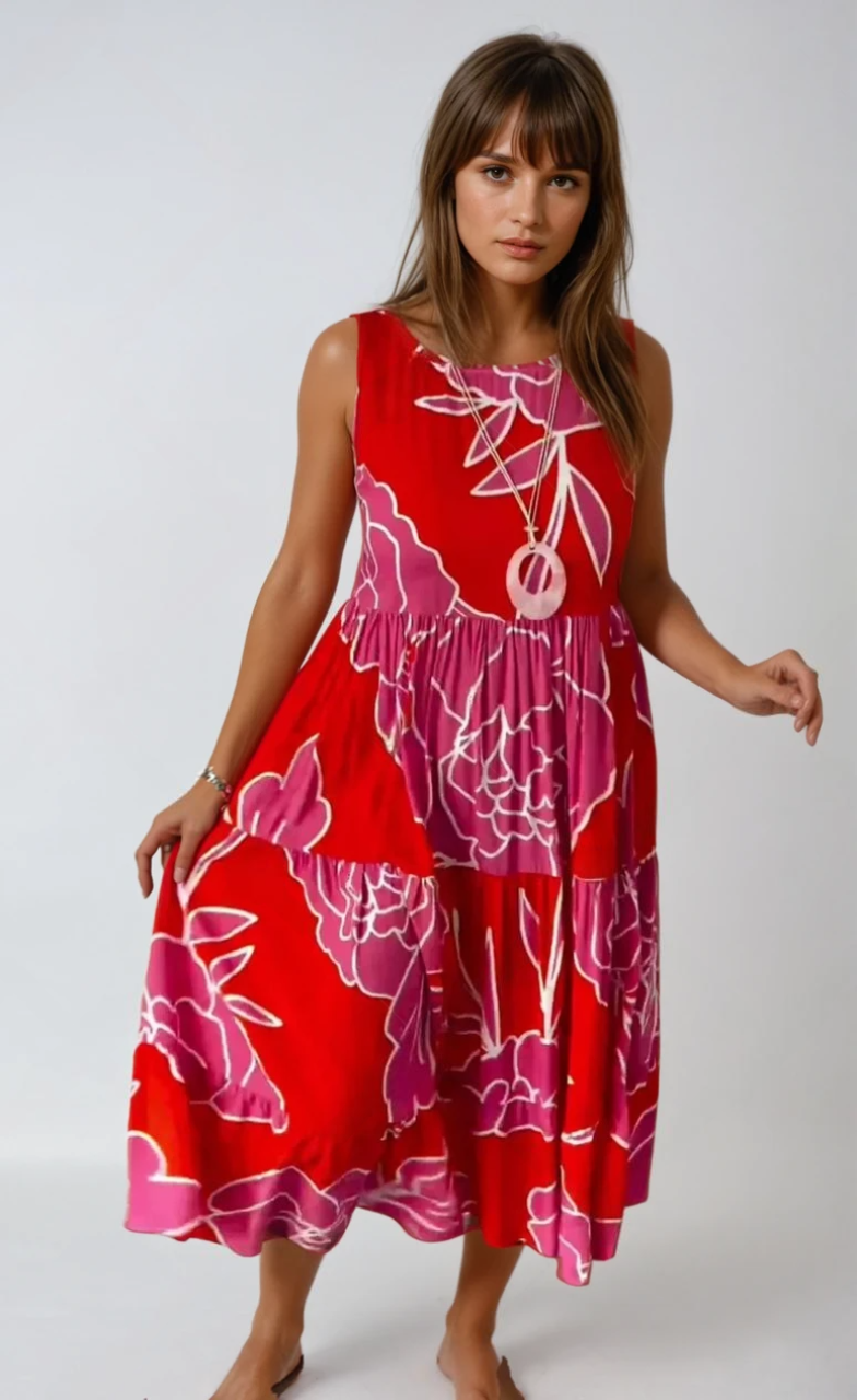 Robe Femme Imprimé Floral Élégante 3