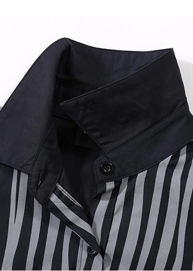 Robe Femme Longue Manches Patchwork Style Décontracté 3