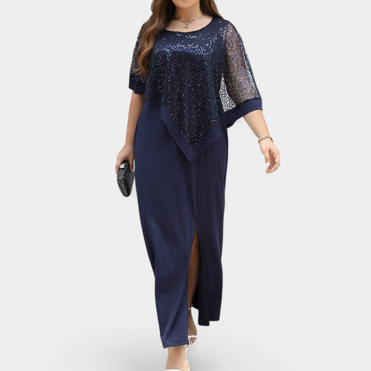 Robe Femme à Sequins Manches Batwing Printemps 6