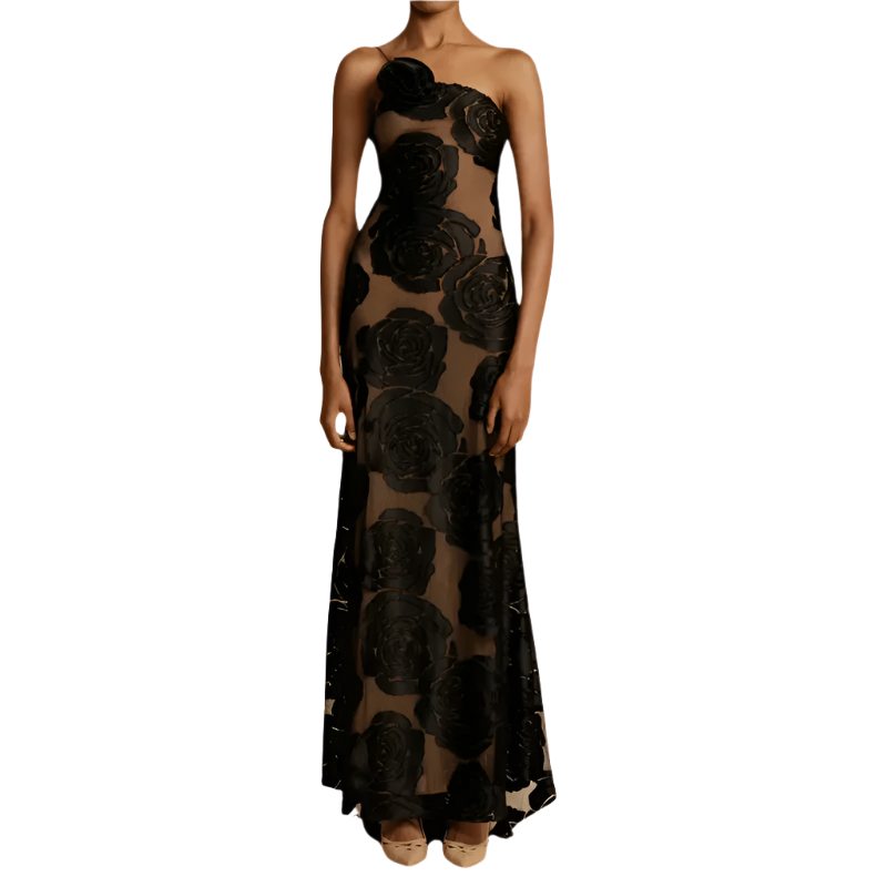 Robe Fleurie Femme Polyvalente en Polyester 0