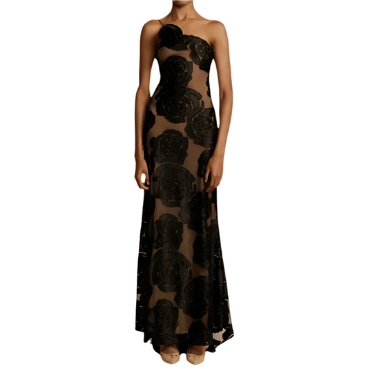 Robe Fleurie Femme Polyvalente en Polyester 0