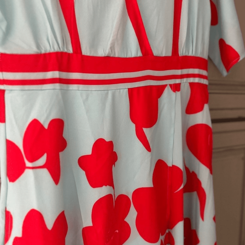 Robe Fleurie pour Femmes Style Élégant en Polyester 2