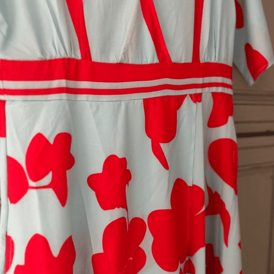Robe Fleurie pour Femmes Style Élégant en Polyester 2