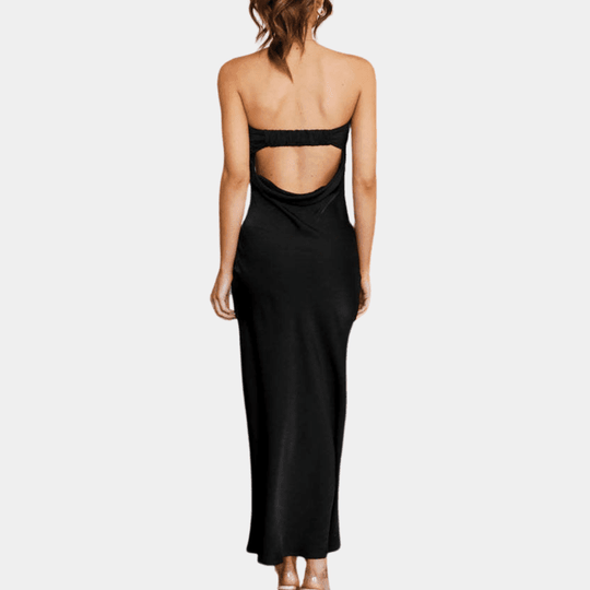 Robe Fluide pour Femmes en Satin 1