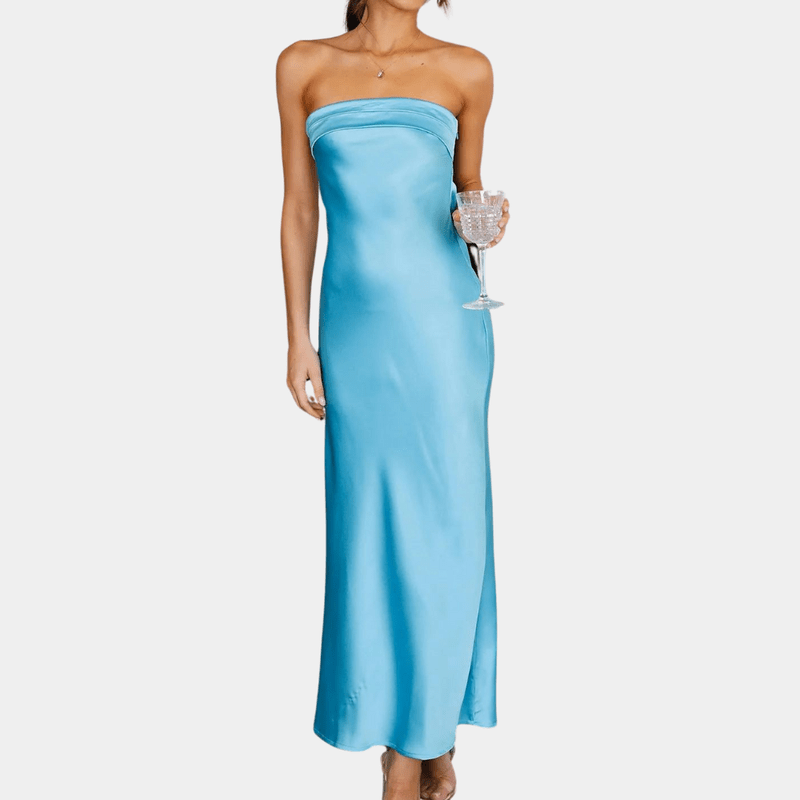 Robe Fluide pour Femmes en Satin 4