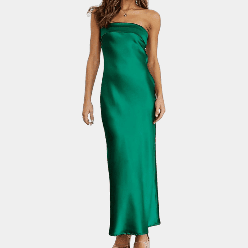 Robe Fluide pour Femmes en Satin 5