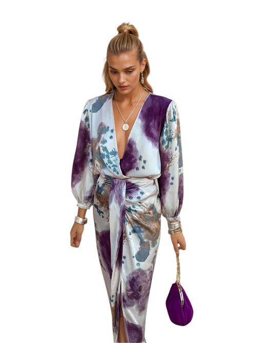 Robe Longue Femme Élégante Maxi Tissu Léger pour Été 0