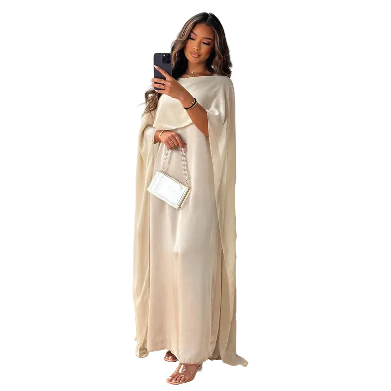Robe Longue Femme Fluide Printanière Polyvalente 0