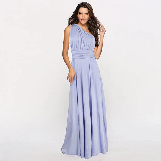 Robe Longue Femme Portefeuille Élastique Polyester Polyvalente 6