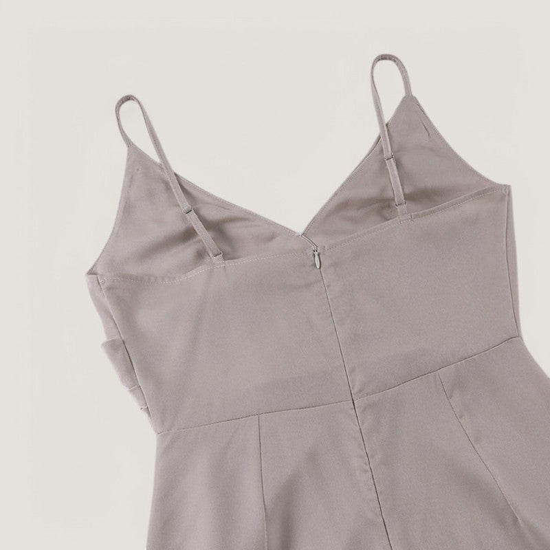 Robe Longue Maxi pour Femme en Coton Drapé 4