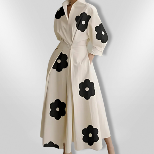 Robe Maxi Femme Élégante en Tissu Doux 9
