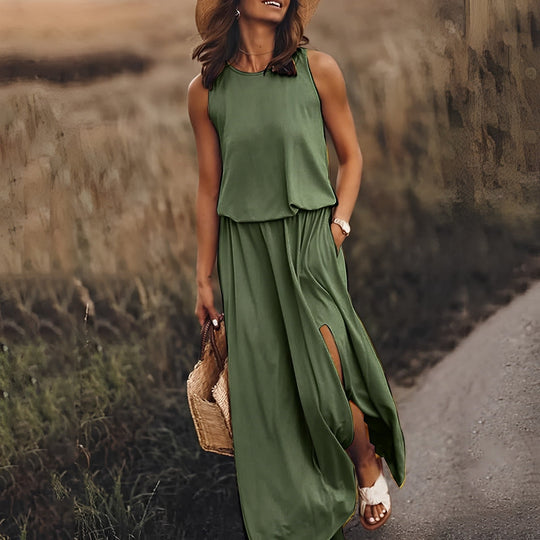 Robe Maxi Femme Moderne à Imprimé Coloré 2
