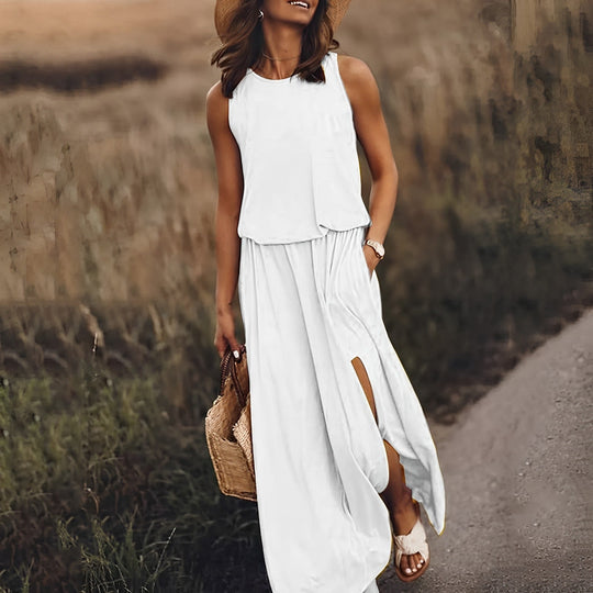 Robe Maxi Femme Moderne à Imprimé Coloré 3