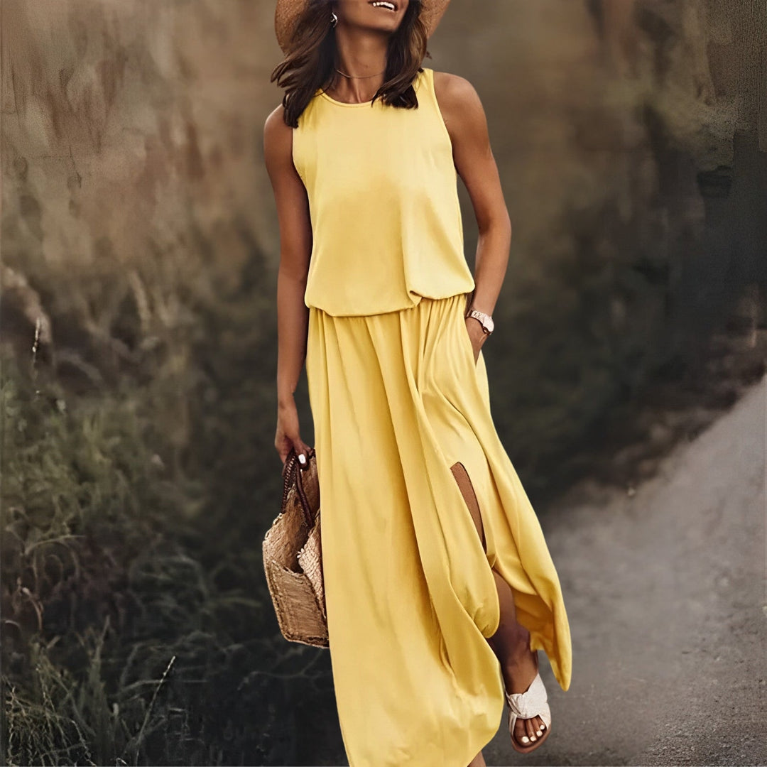Robe Maxi Femme Moderne à Imprimé Coloré 4