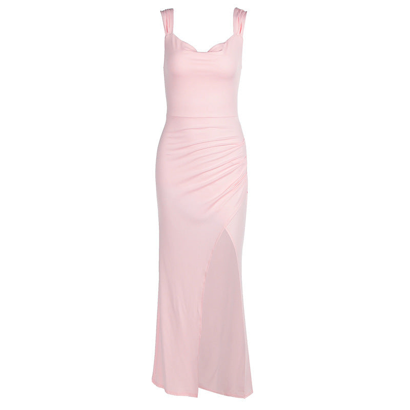 Robe Midi Femme Design Sophistiqué 4