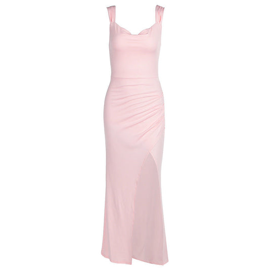 Robe Midi Femme Design Sophistiqué 4