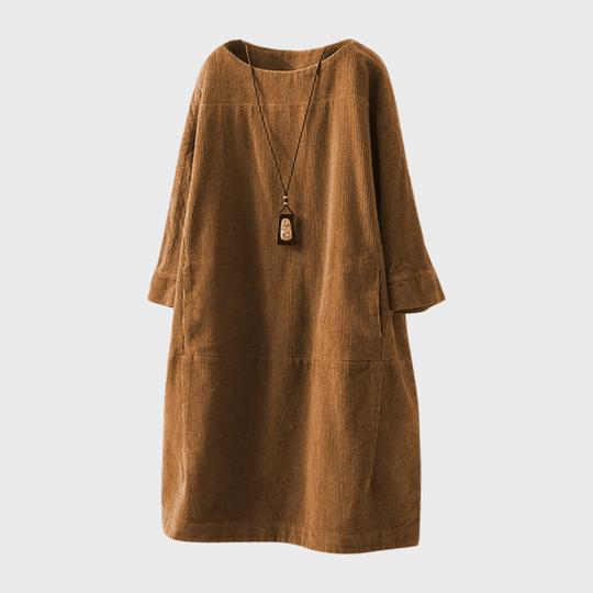 Robe Midi en Velours pour Femmes au Style Vintage 5