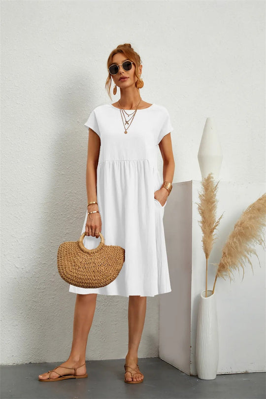 Robe Moderne Femme Élégante en Tissu de Qualité 12