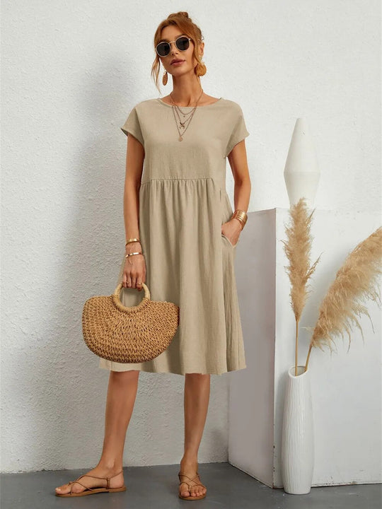 Robe Moderne Femme Élégante en Tissu de Qualité 4