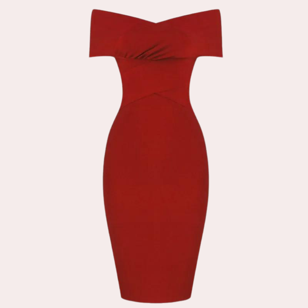 Robe Off-Shoulder pour Femmes Élégante 2