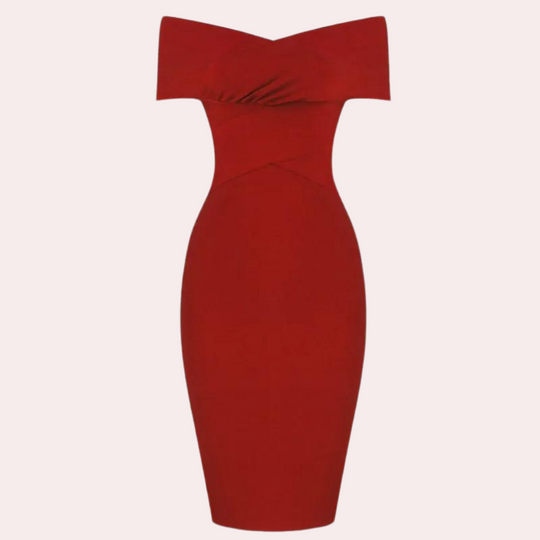 Robe Off-Shoulder pour Femmes Élégante 2