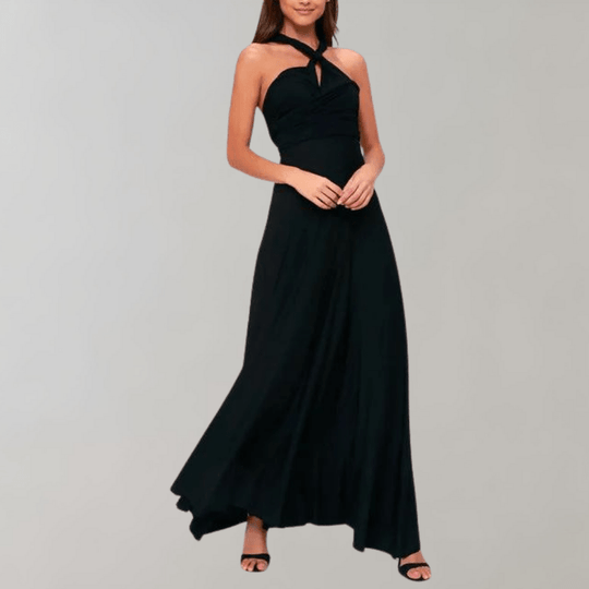 Robe Portefeuille Femme Polyvalente Maxi en Tissu Doux 2