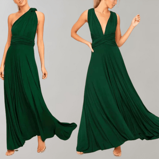 Robe Portefeuille Femme Polyvalente Maxi en Tissu Doux 5