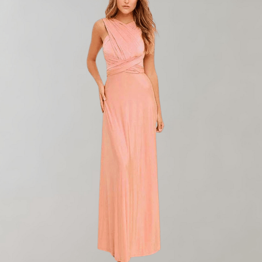 Robe Portefeuille Femme Polyvalente Maxi en Tissu Doux 9
