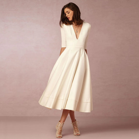 Robe Princesse Moderne Sans Manches pour Femmes 1