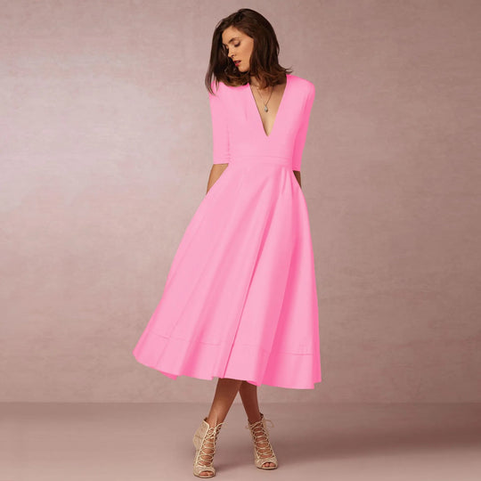Robe Princesse Moderne Sans Manches pour Femmes 11