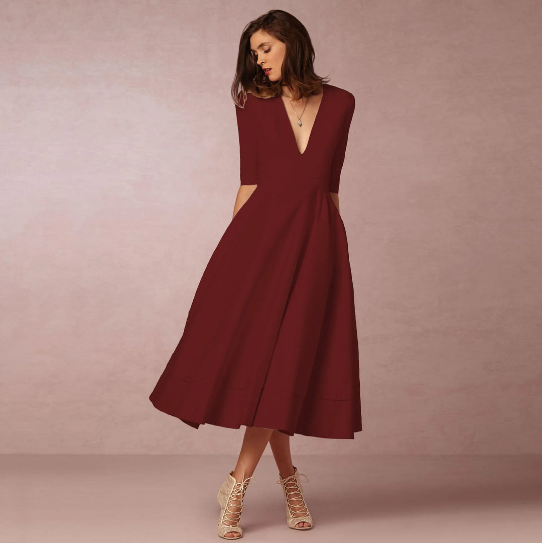 Robe Princesse Moderne Sans Manches pour Femmes 3