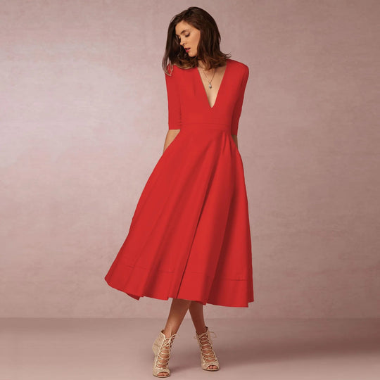 Robe Princesse Moderne Sans Manches pour Femmes 7