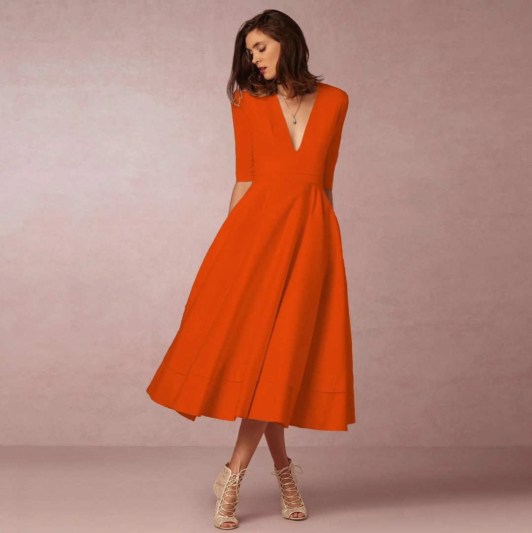 Robe Princesse Moderne Sans Manches pour Femmes 9