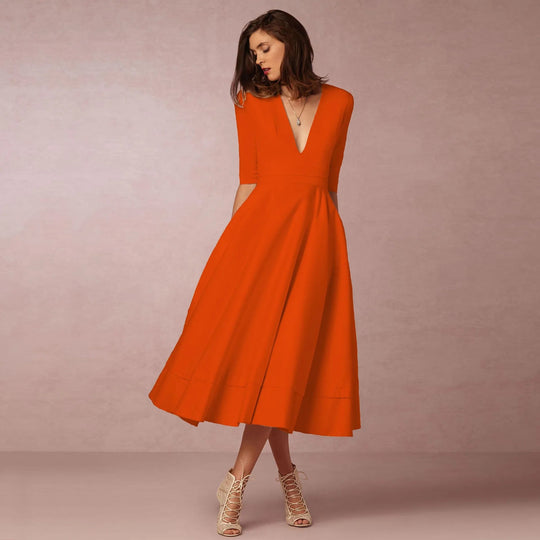 Robe Princesse Moderne Sans Manches pour Femmes 9