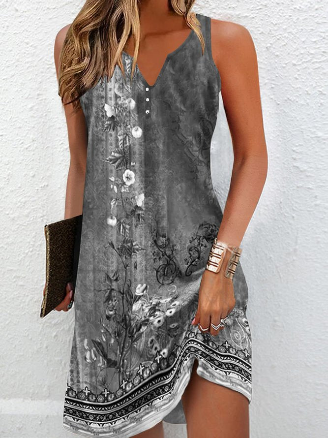 Robe Retro Femme en Coton Classique 1