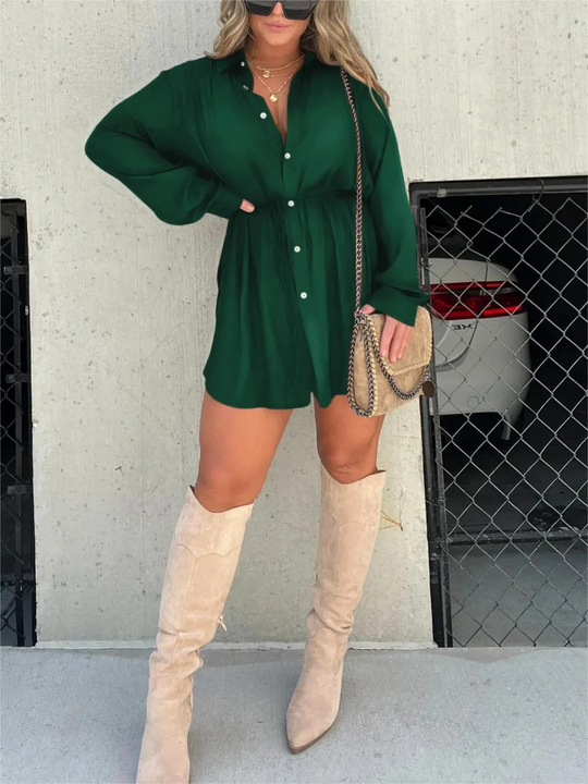 Robe Romper Femme Satinée Tendance 9