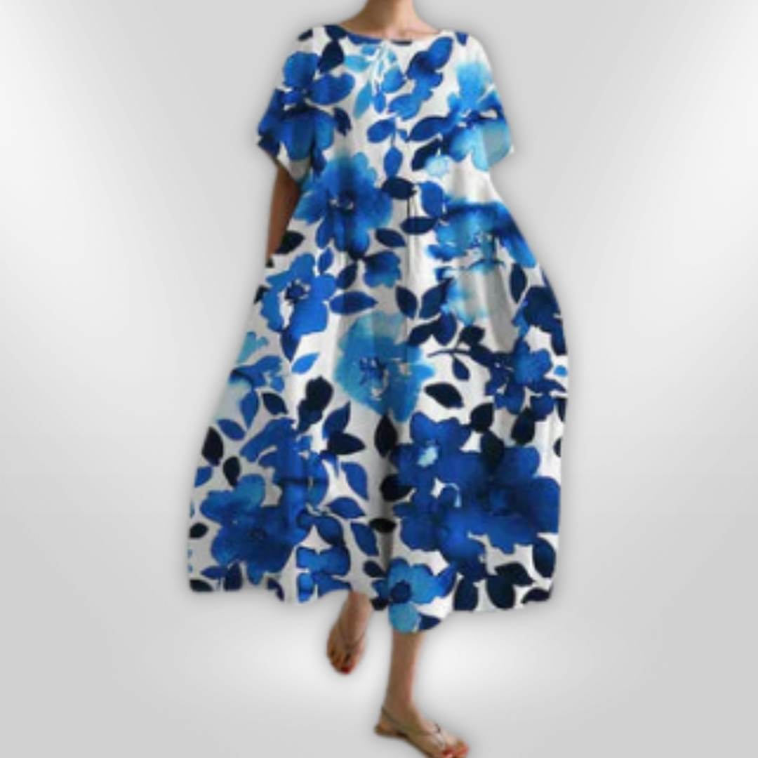 Robe à Fleurs Femme Style Décontracté Coton 13