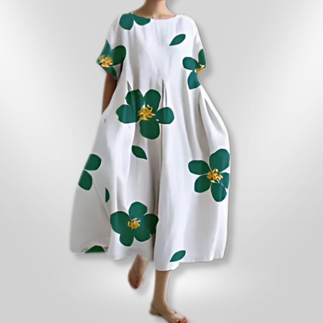 Robe à Fleurs Femme Style Décontracté Coton 6
