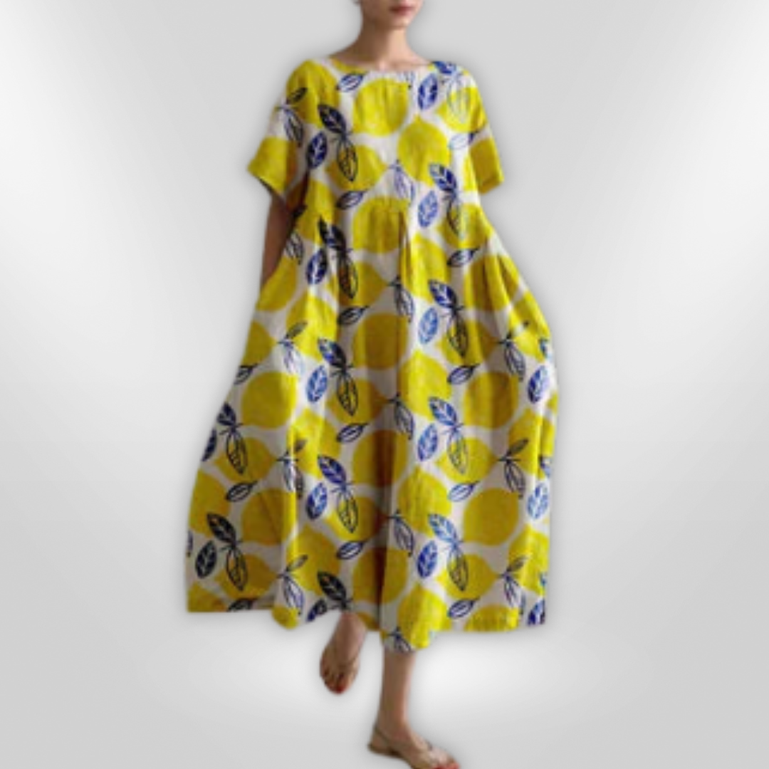 Robe à Fleurs Femme Style Décontracté Coton 7